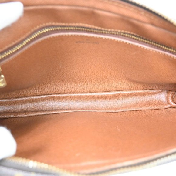 LOUIS VUITTON Marly Dragonne GM Clutch Hand Bag Monogram Brown M51825 33EA337 - Picture 12 of 15